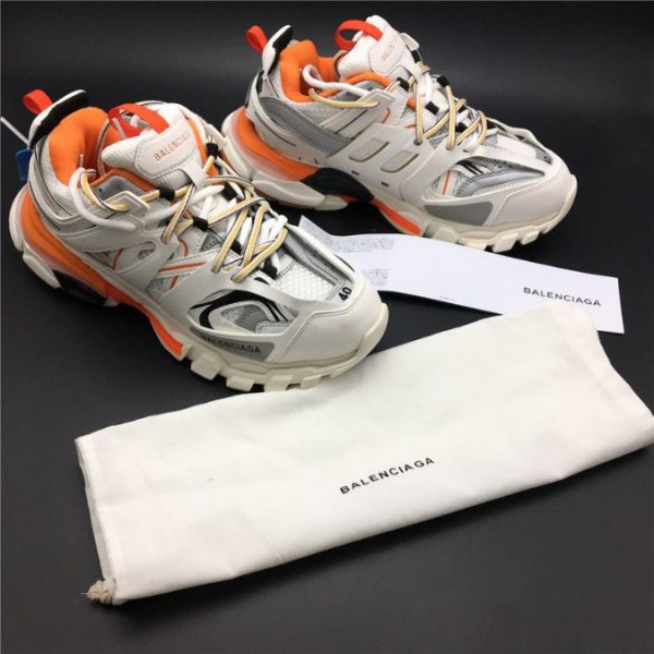 Balenciaga Track White Orange - Image 3