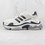 Balenciaga Adidas White Black - Image 2