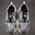 Balenciaga Triple S Silver Black - Image 2