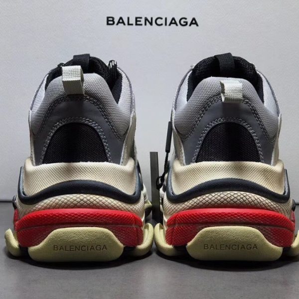 Balenciaga Triple S Silver Black - Image 4