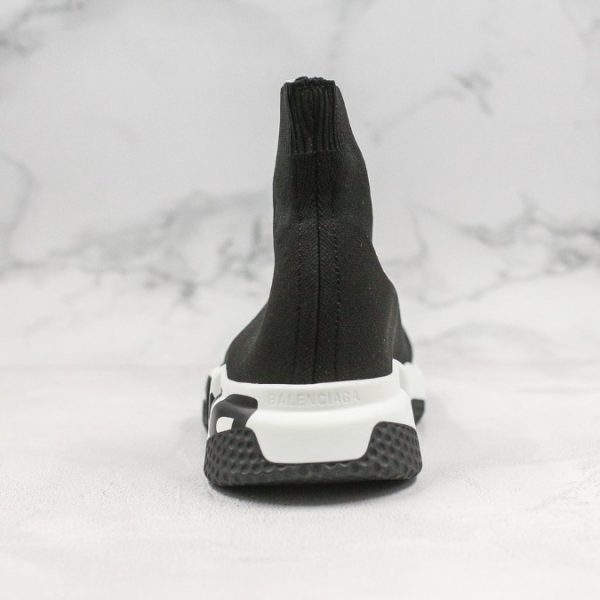 Balenciaga Speed Graffiti Trainer Black White - Image 5
