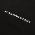 T-shirt Balenciaga Green Alien Face Black Oversized BL001 - Image 5