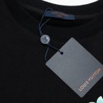 Sweatshirt Louis Vuitton Colorful Logo Black LV002 - Image 5