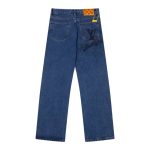 Jeans Louis Vuitton Blue Monogram Pocket Denim LV004