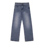 Jeans Louis Vuitton Faded Monogram Pocket Denim LV005 - Image 2