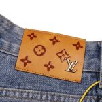 Jeans Louis Vuitton Faded Monogram Pocket Denim LV005 - Image 4