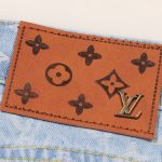 Jeans Louis Vuitton Monogram Light Wash Denim LV006 - Image 3