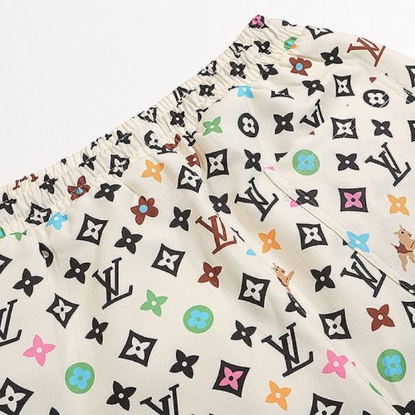 Shorts Louis Vuitton Multicolor Monogram Print LV008 - Image 5