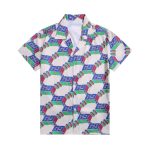 T-Shirt Gucci Multicolor GG Pattern Short Sleeve GC001