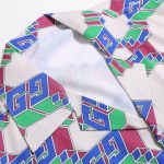 T-Shirt Gucci Multicolor GG Pattern Short Sleeve GC001 - Image 3