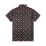 Set Louis Vuitton Monogram Multicolor Shirt and Shorts Set LV012 - Image 4