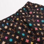 Set Louis Vuitton Monogram Multicolor Shirt and Shorts Set LV012 - Image 9