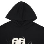 Balenciaga Paris Graffiti Logo Hoodie Black BL003 - Image 5
