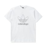 T-shirt Balenciaga x Adidas Trefoil Logo White BL004