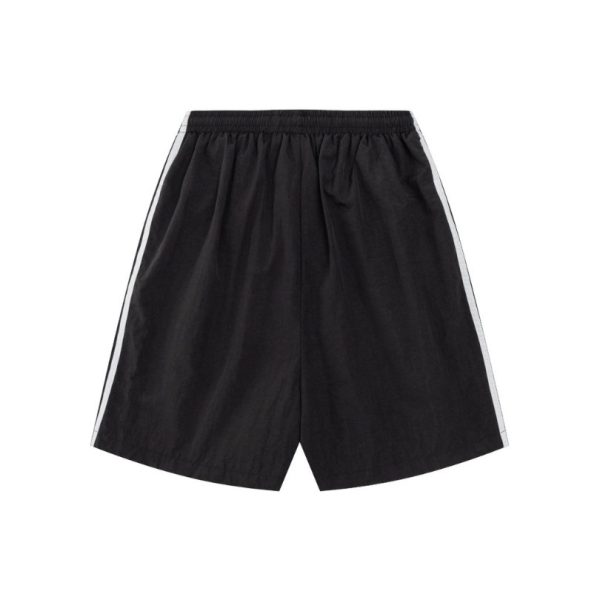 Shorts Balenciaga x Adidas Trefoil Logo Black BL006 - Image 2