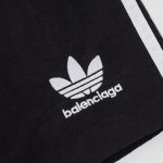 Shorts Balenciaga x Adidas Trefoil Logo Black BL006 - Image 3