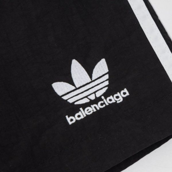 Shorts Balenciaga x Adidas Trefoil Logo Black BL006 - Image 3