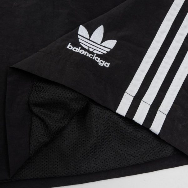 Shorts Balenciaga x Adidas Trefoil Logo Black BL006 - Image 4