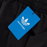 Shorts Balenciaga x Adidas Trefoil Logo Black BL006 - Image 6