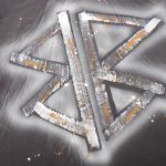 T-shirt Balenciaga BB Logo Spray Paint Black BL007 - Image 4