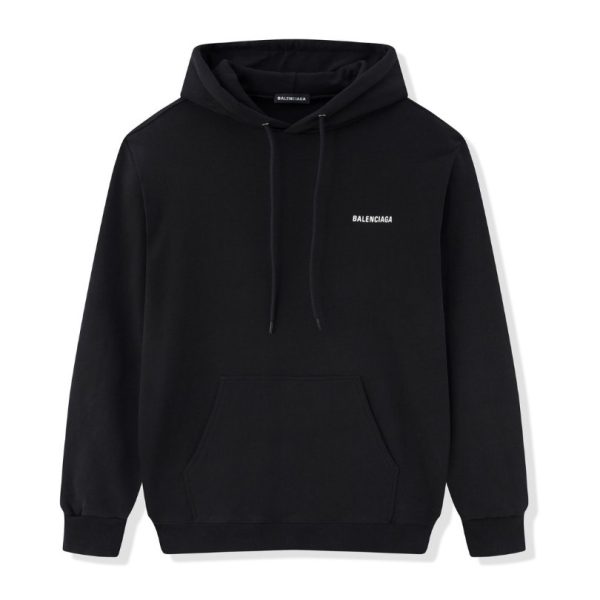 d104583_2344-1.jpg Balenciaga Classic Logo Hoodie Black BL008 - Image 1