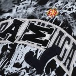 T-shirt Balenciaga Graffiti Black Oversized BL014 - Image 4