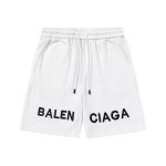 Shorts Balenciaga Logo White BL016