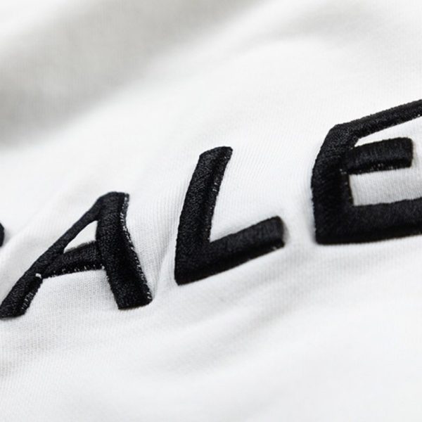 Shorts Balenciaga Logo White BL016 - Image 4