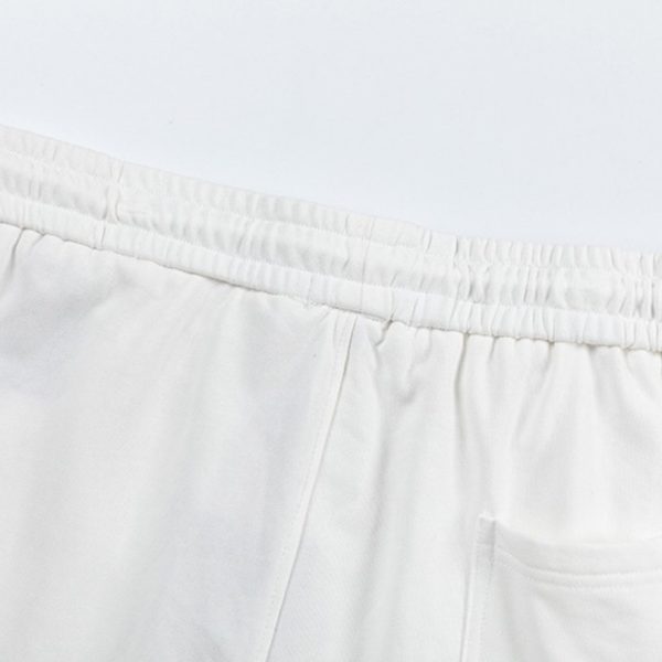 Shorts Balenciaga Logo White BL016 - Image 5