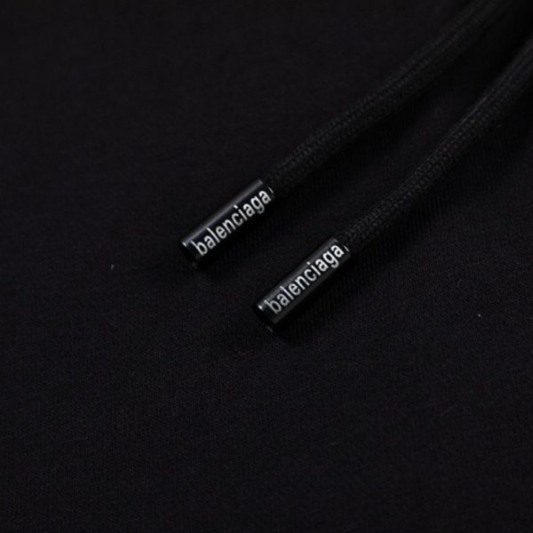 Shorts Balenciaga Logo Black BL017 - Image 5