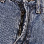 Jeans Balenciaga Logo Vintage Blue BL018 - Image 4