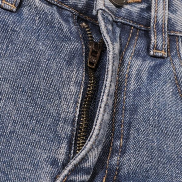 Jeans Balenciaga Logo Vintage Blue BL018 - Image 4