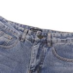 Jeans Balenciaga Logo Vintage Blue BL018 - Image 5