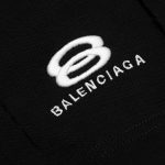 Shorts Balenciaga Logo Black BL020 - Image 3