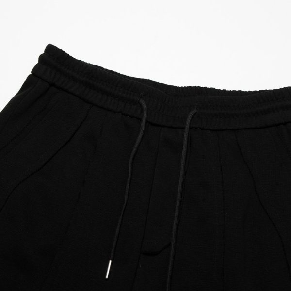 Shorts Balenciaga Logo Black BL020 - Image 4