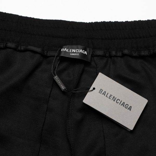 Shorts Balenciaga Logo Black BL020 - Image 5