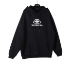 Balenciaga Classic Logo Hoodie Black BL021