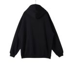 Balenciaga Classic Logo Hoodie Black BL021 - Image 2