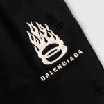 Shorts Balenciaga Logo Black BL022 - Image 3