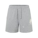 Shorts Balenciaga Logo Grey BL023