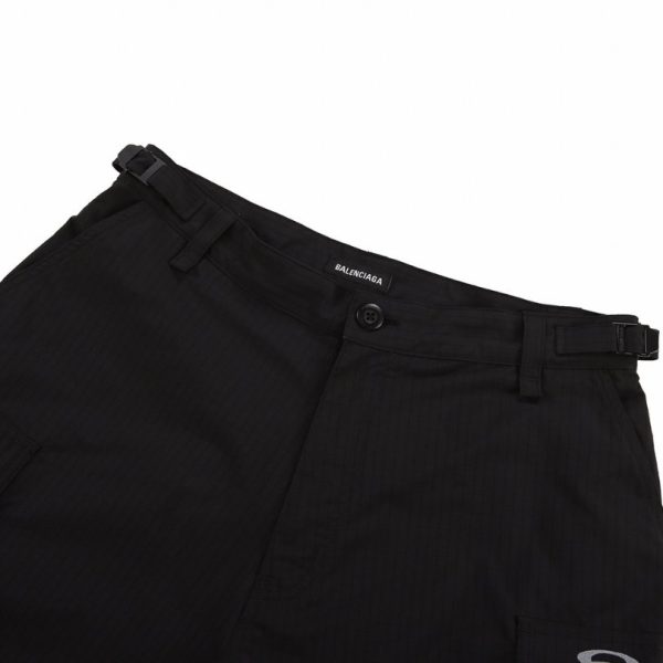 Pants Balenciaga Convertible Cargo Black BL025 - Image 5