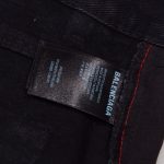 Jeans Balenciaga Monogram Black BL026 - Image 5