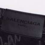 Jeans Balenciaga Script Black BL027 - Image 3