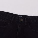 Jeans Balenciaga BB Logo Black BL029 - Image 3