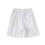 Shorts Balenciaga Balen Ciaga Print White BL037 - Image 2