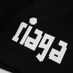 Shorts Balenciaga Balen Ciaga Print Black BL038 - Image 3