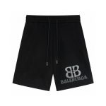 Shorts Balenciaga BB Logo Embroidery BL042