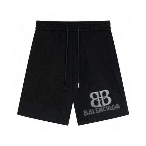 d104774_15454-1.jpg Shorts Balenciaga BB Logo Embroidery BL042 - Image 1