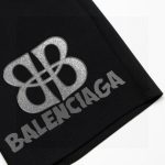 Shorts Balenciaga BB Logo Embroidery BL042 - Image 3