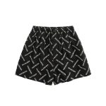 Shorts Balenciaga Allover Logo Print BL044
